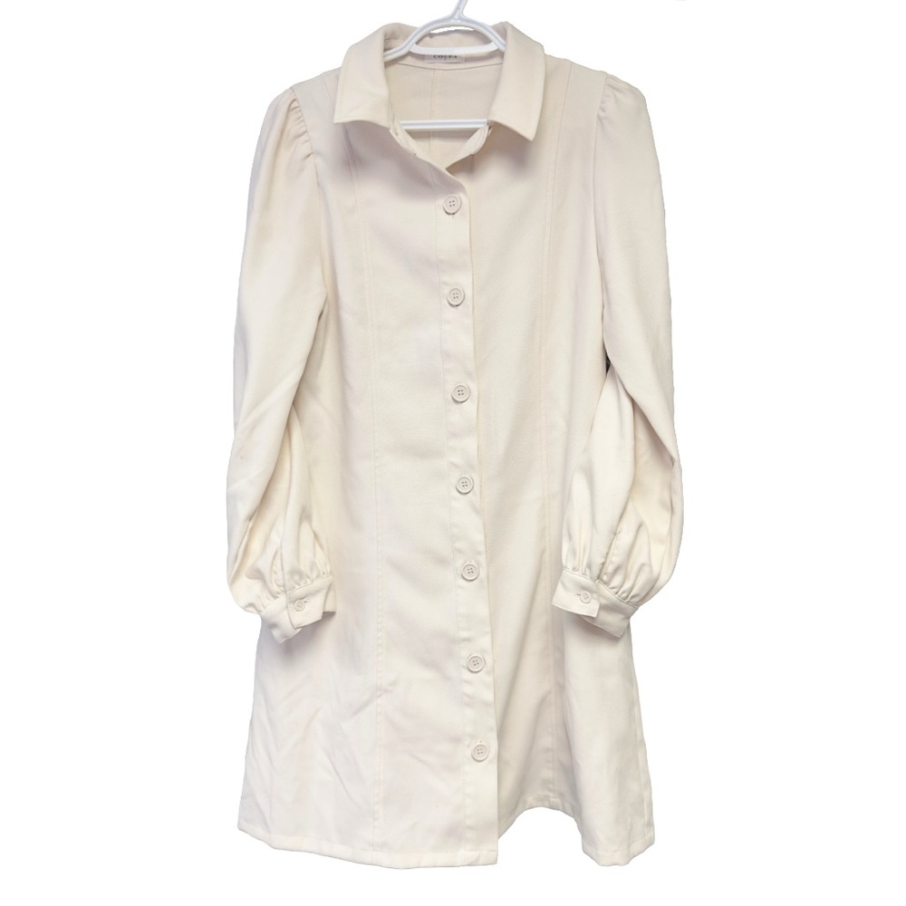 Colza Japan button-Up Dress Coat (L)